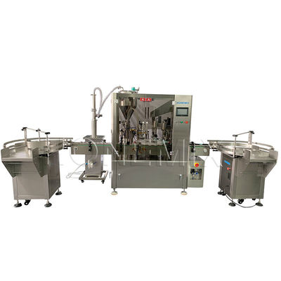 Maschine zur Befüllung von Kosmetikcreme Automatische Rotationsflaschenfüllmaschine