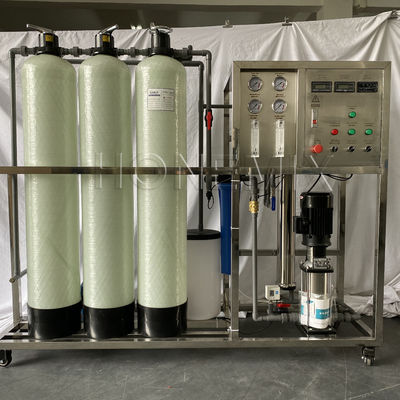 Einstufige RO-Wasserbehandlungsanlage FRP-Umkehrosmoseanlage automatisch