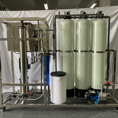 Einstufige RO-Wasserbehandlungsanlage FRP-Umkehrosmoseanlage automatisch