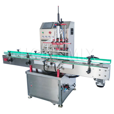 Automatische Füllmaschinen für Flüssigkeit 1600 Watt Sprühflaschenfüllmaschine 4 Köpfe
