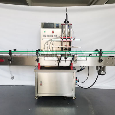 Automatische Füllmaschinen für Flüssigkeit 1600 Watt Sprühflaschenfüllmaschine 4 Köpfe