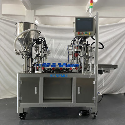 Automatische Zwei-Kopf-Toner-Rotations-Servo-Füllmaschine für Flüssigcreme
