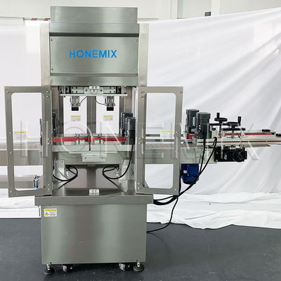 Automatische Schraubmaschine zur Füllung von Körperlotionen