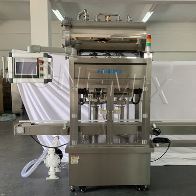 Automatische Schraubmaschine zur Füllung von Körperlotionen