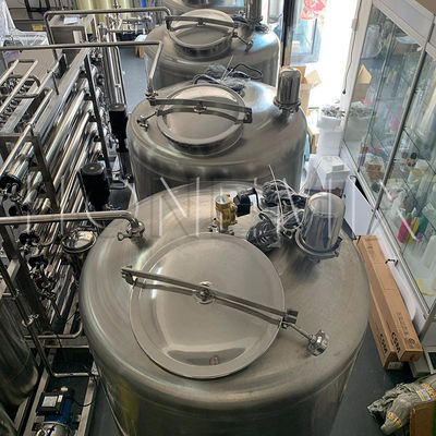 Zwei Stufen RO-Wasserbehandlungsanlage Umkehrosmose-Reinigungsfilter 380V