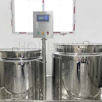 PLC Vakuum Homogenisierender Emulgator Mischmaschine