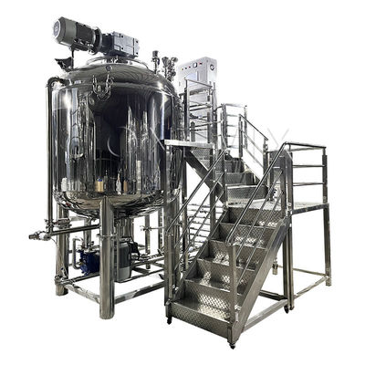 Vakuum-Kosmetikcreme-Mischmaschine Homogenisierer Emulgationsmischer