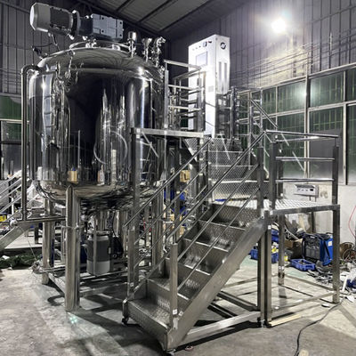 Vakuum-Kosmetikcreme-Mischmaschine Homogenisierer Emulgationsmischer
