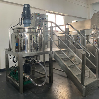 Kleine Maschine zur Herstellung von flüssiger Seife 300L Shampoo-Mischmaschine mit Rührgerät