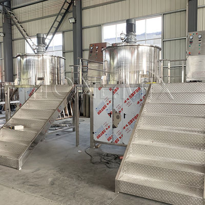 Chemische Waschmittel-Flüssigkeitsmischmaschine Industrie-Hochscherenmischer Homogenisierer