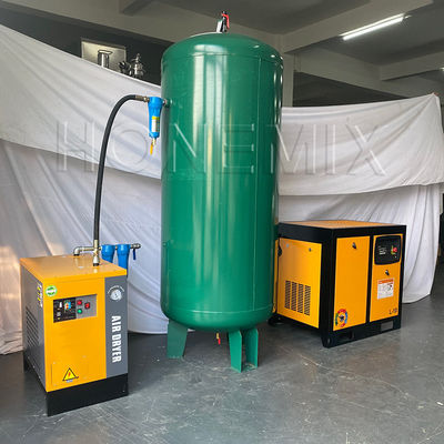 Leistungsstarke Hilfsgeräte 7.5KW / 10HP Schraubluftkompressor Set