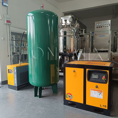 Leistungsstarke Hilfsgeräte 7.5KW / 10HP Schraubluftkompressor Set
