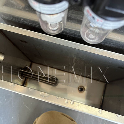Kosmetische Heizbalsamfüllmaschine Halbautomatische vertikale Füllmaschine