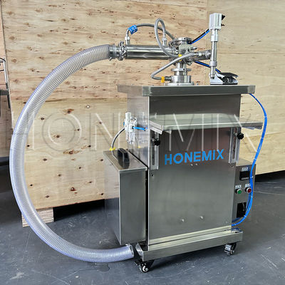 Temperaturkontrolle Haarwachs Heißcreme Füllmaschine Selbstsaugfüllmaschine