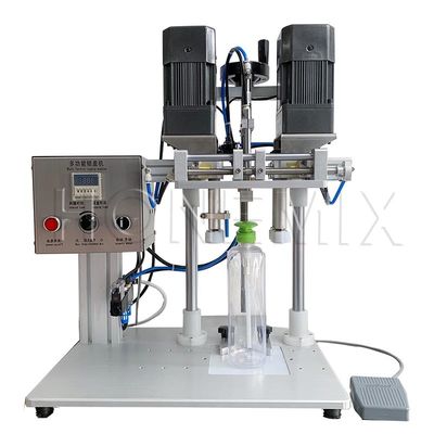 80 Watt halbautomatische Sprühflaschenverschlussmaschine 220V / 50Hz Spannung