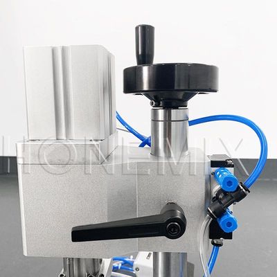 Halbautomatische Abdeckmaschine Edelstahl Kleine Durchstechflasche Krempmaschine