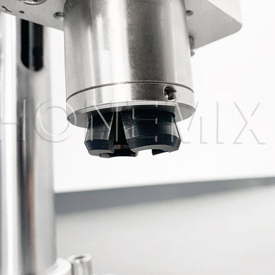 Halbautomatische Abdeckmaschine Edelstahl Kleine Durchstechflasche Krempmaschine