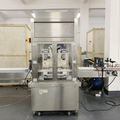 Vierköpfige Füllmaschine für Füllcreme, Servo-Körbel-Kappenmaschine