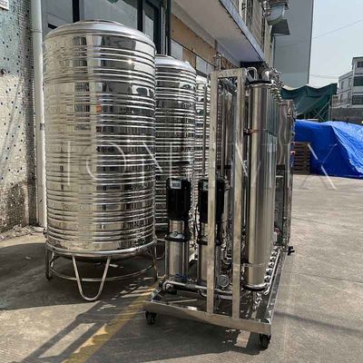 380V RO-Wasserbehandlung Maschine 500L Umkehrosmose-Wasserfiltrationssystem