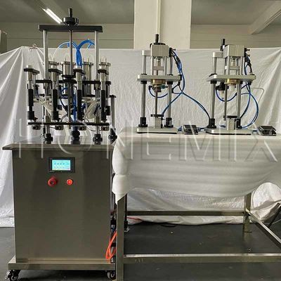 Elektrische Parfümherstellungsmaschine Semi-Auto Parfümfülllinie