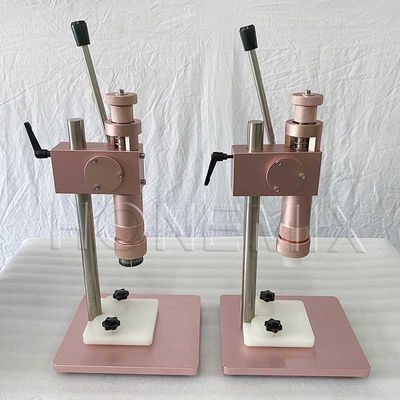 Vakuum-Füllmaschine für Parfüm Vierköpfige Manuelle Parfümflaschencrimpmaschine