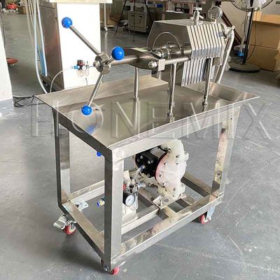 Edelstahl Parfümherstellungsmaschine Präzisionsplatte und Rahmenfilter