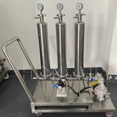 Flüssiges Parfüm Herstellungsmaschine Drei Stufen Parfüm Filter Edelstahl
