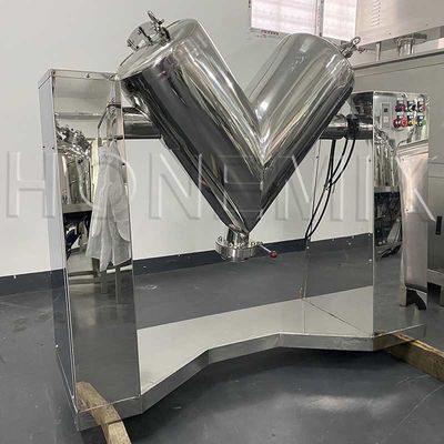 V-Form Trockenpulvermischmaschine SUS316L Proteinpulvermischer CE