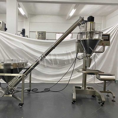 Quantitative Pulverpressmaschine Rotation 2KW automatischer Pulverzufuhrer