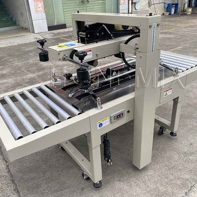 220V / 50HZ Automatische Verpackungsmaschine 12mm Kartonbox Versiegelung Klebeband