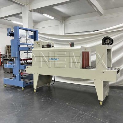Filmschrumpfende automatische Verpackungsmaschine Infrarotstrahlfilmschneiden CE