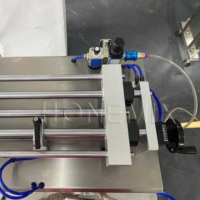 Kosmetik Zwei-Kopf-Füllmaschine Kolben Horizontale Füllmaschine CE