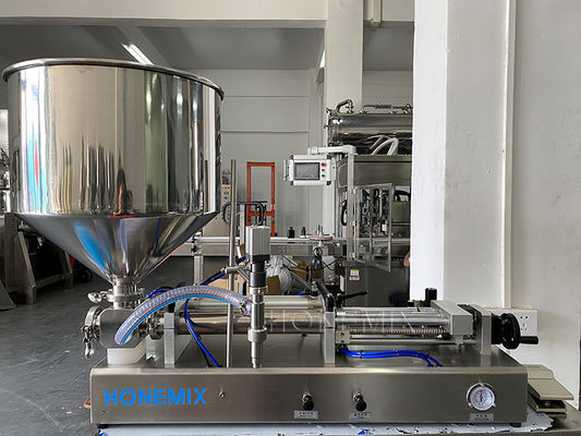 Horizontale Desinfektionsgel-Füllmaschine mit einer Düse Halb-Auto-Füllmaschine