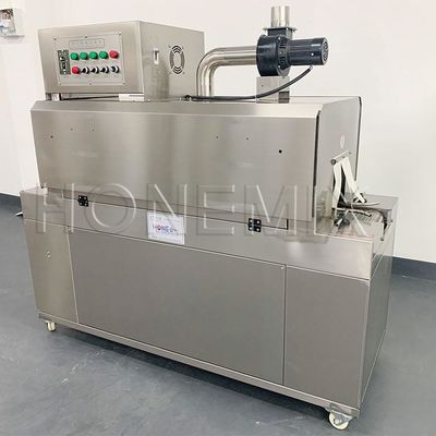 50Hz 0,35KW Automatische Verpackungsmaschine Wärmetunnel Schrumpfverpackungsmaschine
