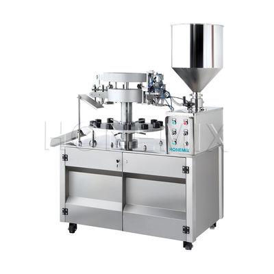 Präzision Cosmetic Tube Filler Manual Aluminium Tube Füll- und Versiegelungsmaschine