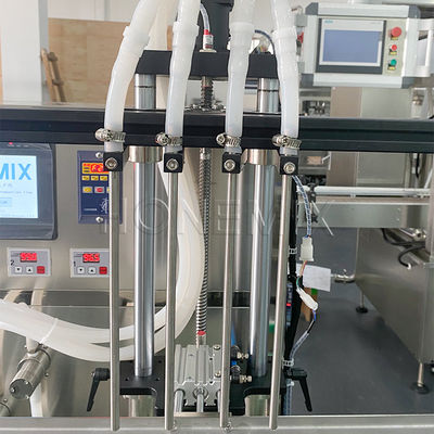Automatische Volumetrische Flaschenflüssigkeitsfüllmaschinen Servo-Steuerung für Mundwaschmaschinen