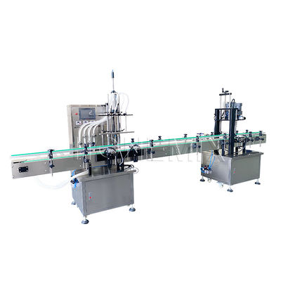 Rotweinsäftefüll- und -verschlussmaschine 220V automatischer Flüssigkeitsfüllgerät