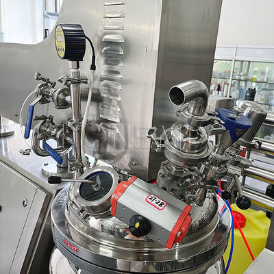 Automatischer Vakuum-Homogenisierer Mischer Vakuum-Kosmetikcreme-Maschine