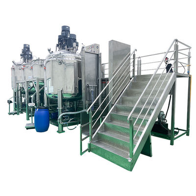 Hygiene Vakuum Emulgationsmischer 2000L 3000L Zahnpasta Herstellungsmaschine