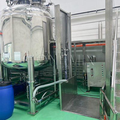 Hygiene Vakuum Emulgationsmischer 2000L 3000L Zahnpasta Herstellungsmaschine