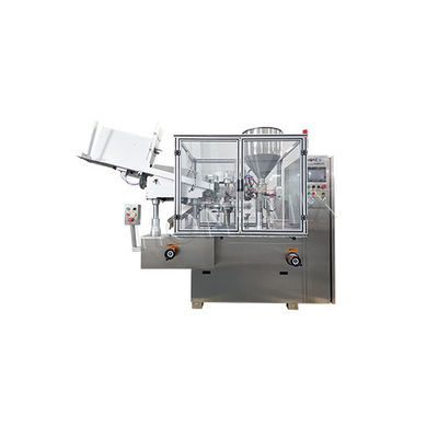 Industrie-Kunststoff-Rohrfüllmaschine 2 kW Salbenfüll- und Dichtmaschine