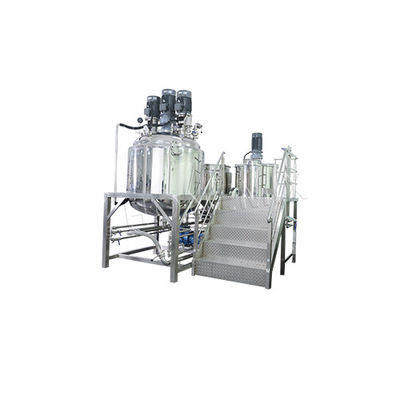 Feste Vakuum-Emulgationsmischer 1000L Zahnpastaherstellungsmaschine 5,5KW