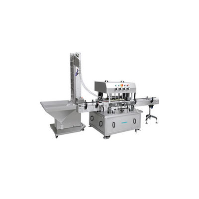 3 kW Hochgeschwindigkeits-Automatische Abdeckmaschine Acht Räder Edelstahl