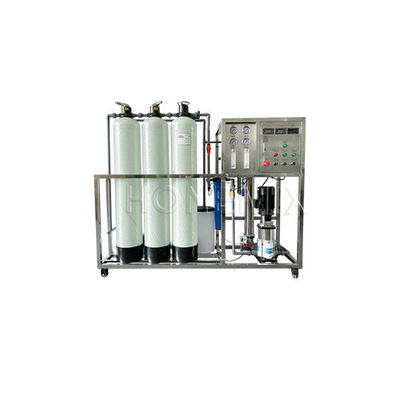 Einstufige RO-Wasserbehandlungsanlage FRP-Umkehrosmoseanlage automatisch