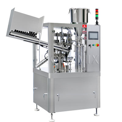 Automatische vertikale Aluminiumrohr-Handcreme-Füllmaschine