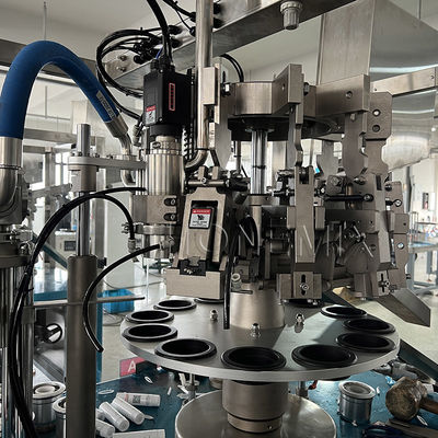 Automatische vertikale Aluminiumrohr-Handcreme-Füllmaschine
