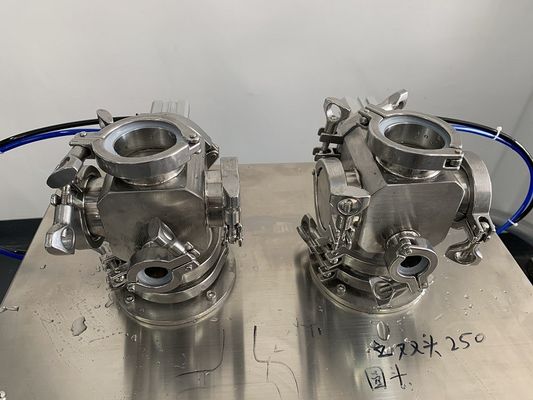 Vertikalkolbenfüllmaschine Pneumatische Steuerung Füllmaschine 2 Köpfe