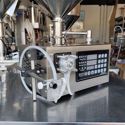 Füllmaschine für Flüssigölflaschen Halb-Automatische Peristaltische Pumpe Tischfüllmaschine