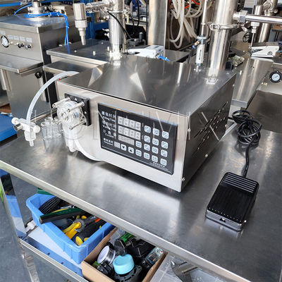 Füllmaschine für Flüssigölflaschen Halb-Automatische Peristaltische Pumpe Tischfüllmaschine