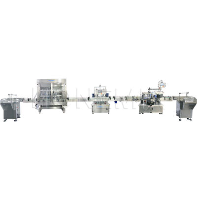 Füllmaschine mit 10 Düsen